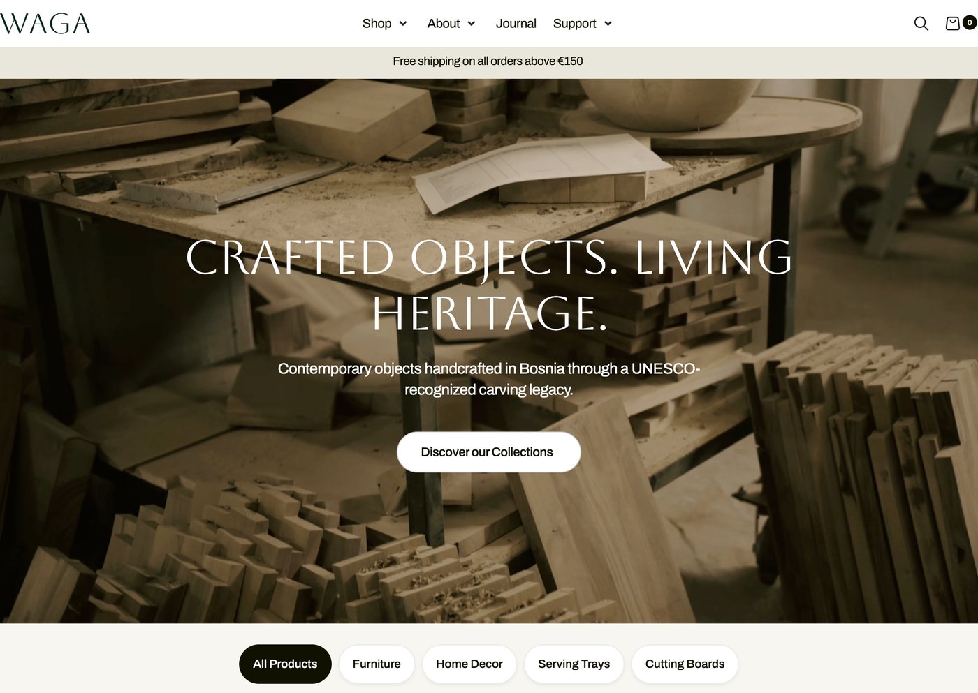 WAGA website